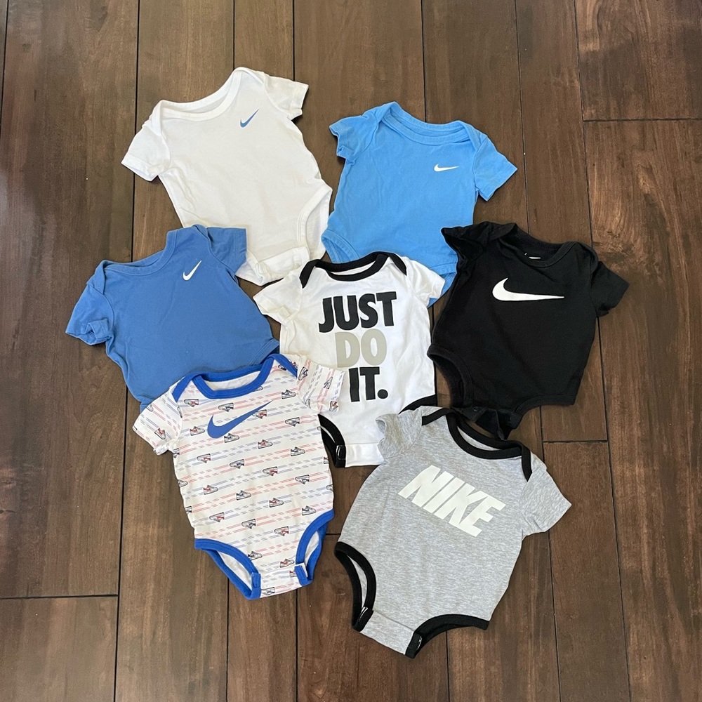 Baby Boy Nike Onesies